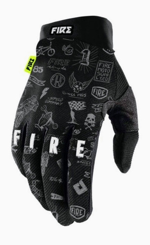 Imagen 1 de 2 de Guantes Mx Fire Journal Gloves -allmotors Online-