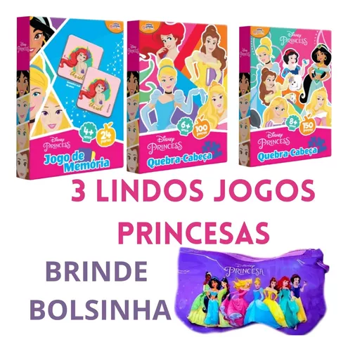 Jogo da Memória das Princesas no Meninas Jogos