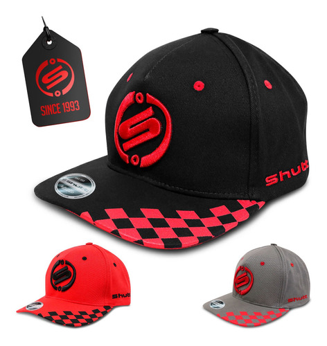 Boné Fita Shutt Co Strapback Poliéster