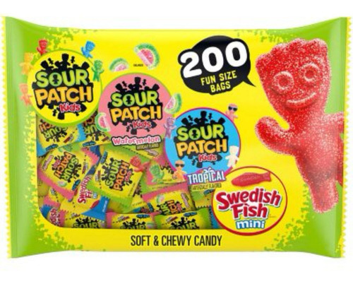Sour Patch Kids & Swedish Fish Candy Variety Pack