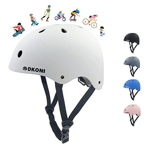 Dkoni Skateboard Helmet For Kids Bike Helmet:multi-sports He