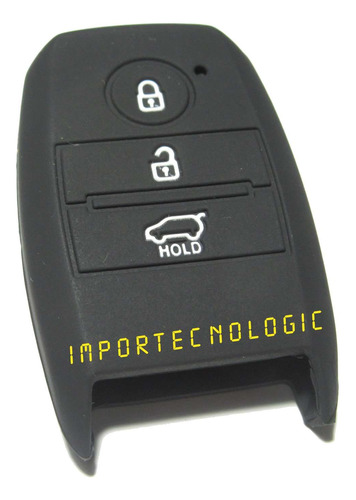 Forro Funda Para Control Llave Inteligente Kia Carens Stylus