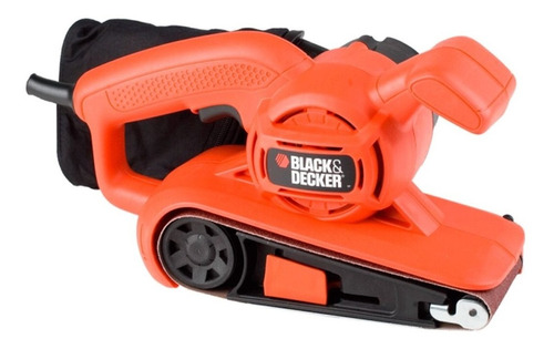 Lijadora Banda Black Decker 680w Manual Madera C/bolsa Br318