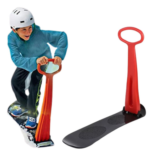 Trineo Tabla Para Nieve Niño Monopatin Snowboard Scooter 