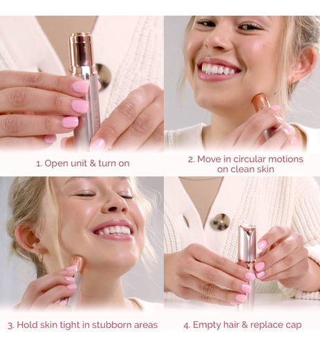 Eliminador De Vello Flawless Para Mujer Blanco/rosado