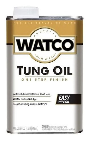 Aceite De Tung Watco X 0,946 L Eeuu
