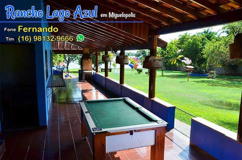 Vendo Linda Chácara (rancho) Às Margens Do Rio Grande Em Mig