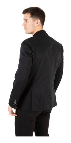 Imagen 3 de 4 de Saco Gabardina Elastizada Regular Fit Y Talle Especial Olega