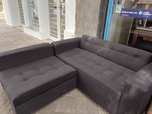 Imagen 8 de 10 de Sofa Sillon Living Esquinero Con Camastro Y Apoya Brazos Mar