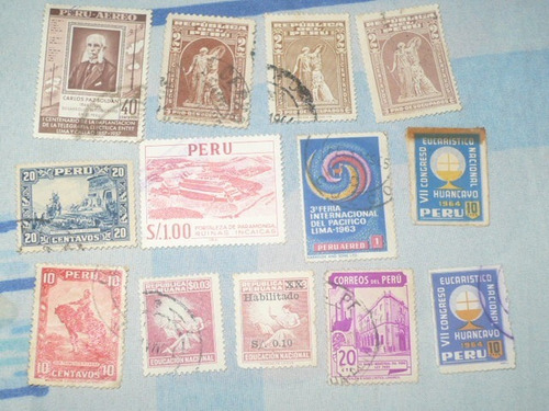 Estampillas De Peru