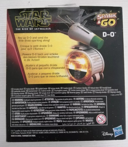 Star Wars D-0 Spark&go The Rise Of Skywalker Tracción