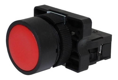 Botão De Comando 22mm Vermelho 1nf P20afr - Metaltex (i)