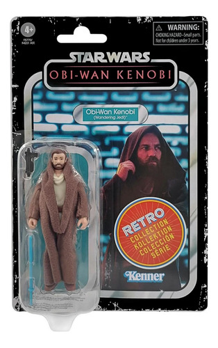 Obi Wan Kenobi Jedi 9.5cm Star Wars Retro Kenner Hasbro 