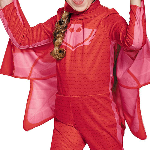 Disfraz Owlette Classic Pj Masks Para Niños De 3 A 4 Años