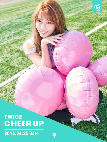 Set Full Twice - Cheer Up (poster Y Photocards)