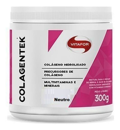 Colagentek - 300g Neutro - Vitafor