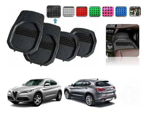 Tapetes 4pz Charola 3d Color Alfa Romeo Stelvio 2015 A 2023