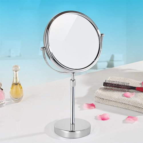 Nicesail Espejo De Maquillaje De Mesa De 8 Pulgadas De Doble