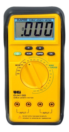 Medidor De Longitud De Cable Clm100 Uei Test Instruments 