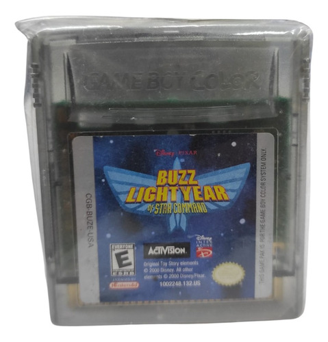 Buzz Ligthyear Of Star Command Original Gameboy Color  (Reacondicionado)