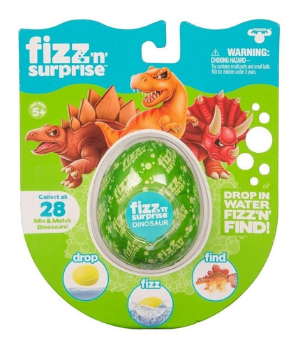 Fizz N Surprise Dinosaurio Figura Sorpresa Jyj19097 Full