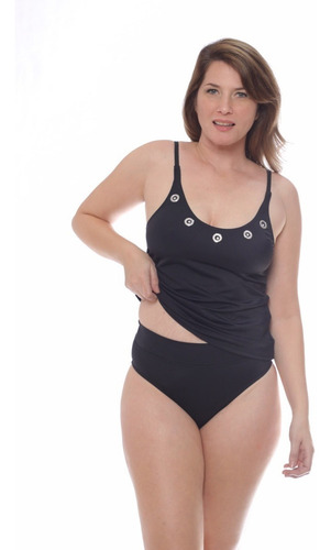 Imagen 8 de 9 de Malla Tankini Talles Grandes Mujer Art. 192