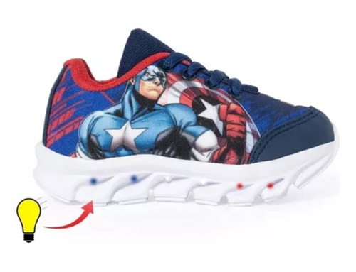 Zapatillas Marvel® Led Hulk  Niños Originales 100% Infantil