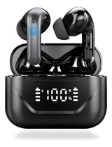 Comprar Audífonos Bluetooth Inalambricos, Reproducción Con Micrófonos Y Pantalla De Led, Auriculares Inalámbricos Con Cancelación Activa De Ruido Compatible Para iPhone, Android,computadora Portátil