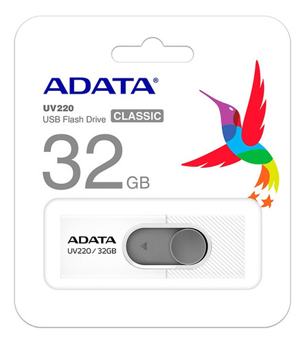 Memoria Usb 32gb Adata Auv220 Retractil Usb 2.0 Mayoreo