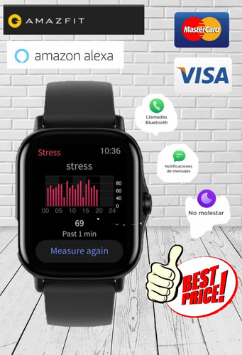 Amazfit Gts 2/nuevos Sellados Llamadas Bluetooth Visa Master