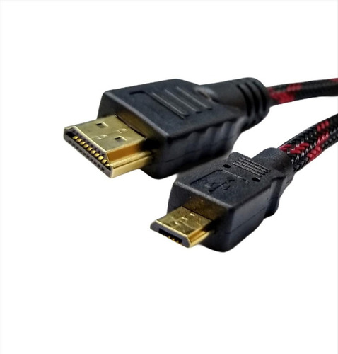 Cable Microusb V8 A Hdmi Mhl 3mts 5 Pines Titan Belgrano