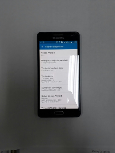 Samsung Galaxy A5 4g Duos Sm-a500m Preto Frete Gratis