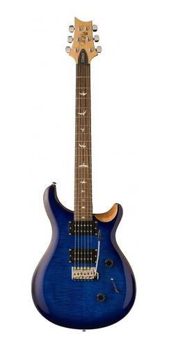 Guitarra Prs Se Custom 24 Exotic Top - Faded Blue Burst