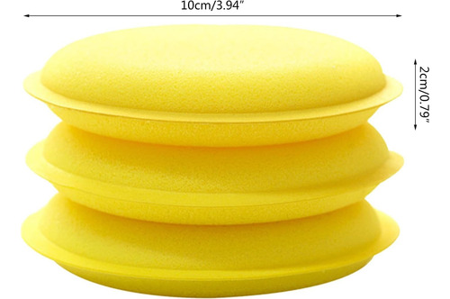 20 Unidades Esponja De Cera De Espuma Para Encerar