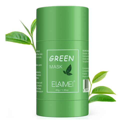 Máscara De Té Verde H, 2 Unidades, Apta Para Todo Tipo De Pi