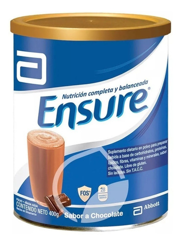 Ensure Polvo 400g Multivitaminico Sabor Chocolate Vitaminas