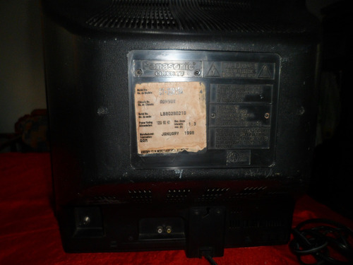 Imagen 2 de 4 de Televisor Panasonic 20 Pulgadas Usado