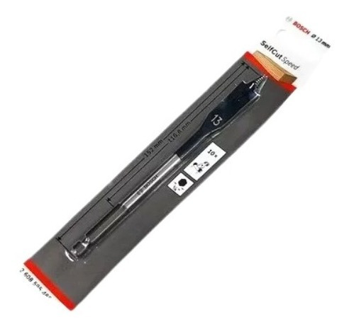 Imagen 1 de 4 de Mecha Broca Tipo Paleta P/ Madera 12mm Bosch Selfcut-acindar