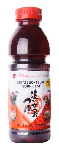 Base Para Sopa Oigatsuo Tsuyu Bonito, Mizkan, 473 Ml