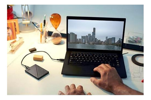 Wd 1tb Mi Pasaporte, Disco Duro Externo Portátil, Negro, De