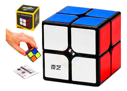 Cubo 2x2 Clásico Qiyi Toys Original Profesional Lubricado