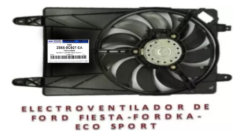 Electroventilador Ecosport 1.6 2.0 Ka Fiesta Move Power Max