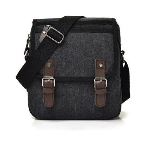 Bolso Hombre Lona Vintage Hombro Bandolera Viaje Casual [u]