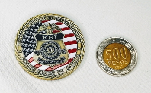 Moneda Policial, Special Agent F B I