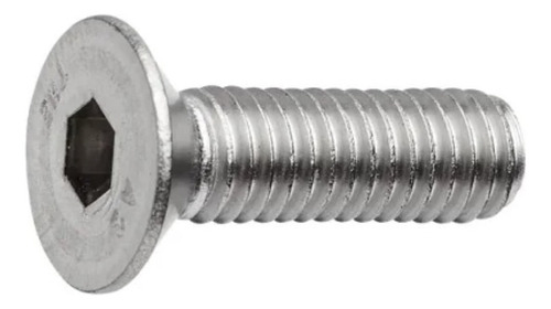 Parafuso Inox M4x16 Allen Cabeça Chata M4 X 16mm - 200un
