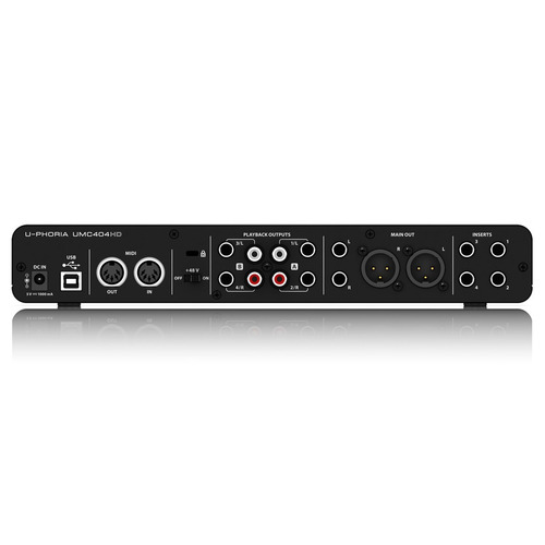 Imagen 3 de 7 de Placa De Audio Usb Behringer Umc404hd