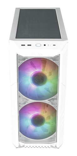 Imagen 3 de 8 de Gabinete Gamer Coolermaster Haf 500 White Argb