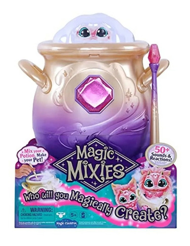 Magic Mixies Caldero Magico Crea Tu Muñeco Original Rosa