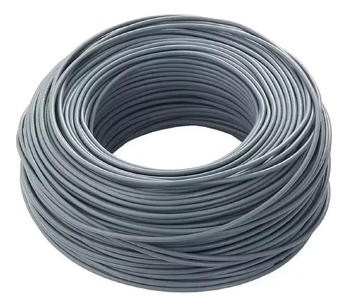 Cable Bajo Plástico Gris 2x6mm² - Rollo 60 Mts - Tyt