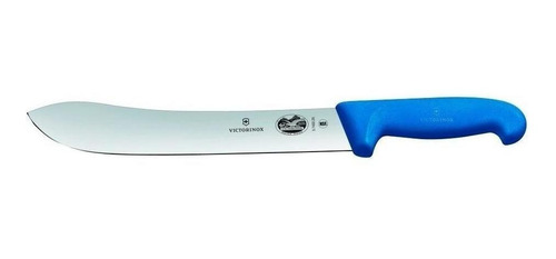Cuchillo Carnicero Fibrox Color Azul. Hoja 25 Cm. Victorinox